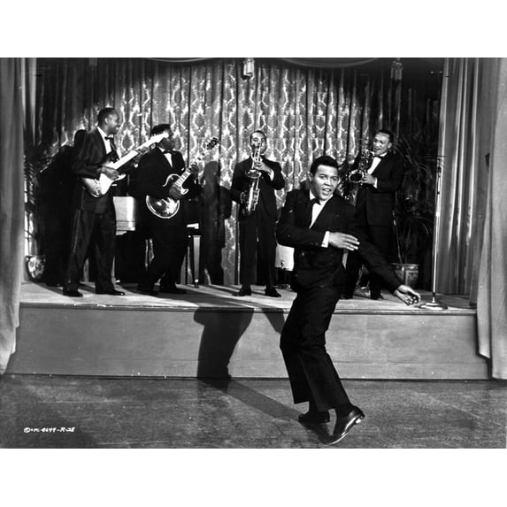 Chubby Checker performing on stage Photo Print (8 x 10)