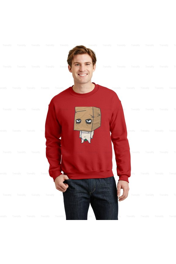 Chubby Chibi Character Adam Cute Anime Kawaii Graphic Unisex Sweatshirt M390299, Up to Size 5XL
