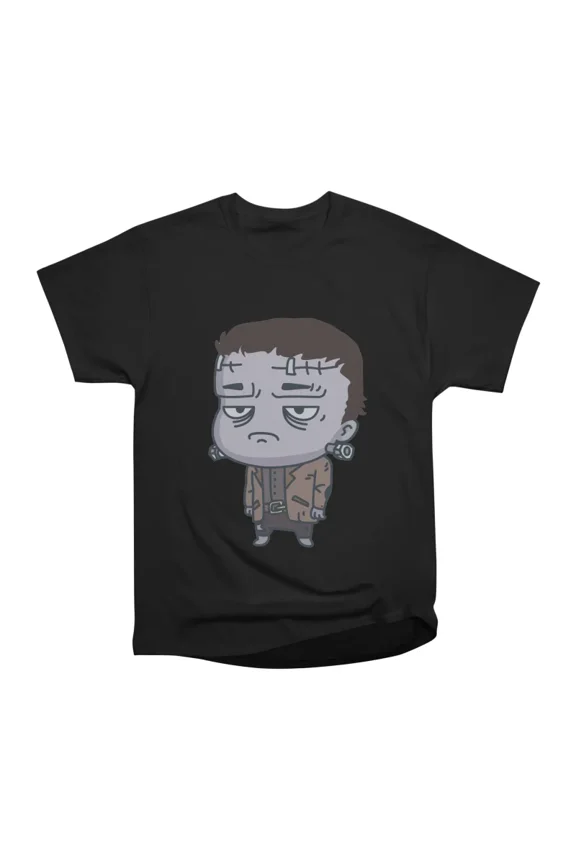 Chubby Chibi Character Frank its time T-Shirt Tee Gift For Him Merch For Her Apparel For F