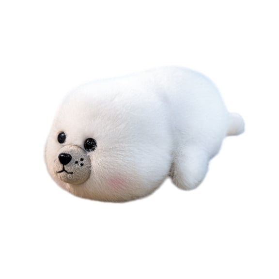 Chubby Face Lying Plush Toy Soft Stuffed Cute Plush Doll