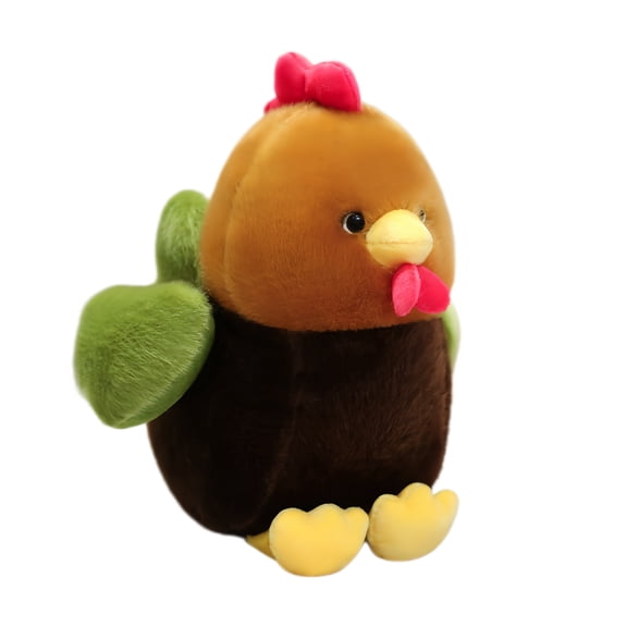 Chubby Fluffy Chicken Stuffed Animals Toy Ultra-Soft Chicken Cute Eco Friendly Plush Doll Plush Gift