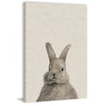 thumbnail image 1 of Chubby Hare II Painting Print on Wrapped Canvas, 1 of 7