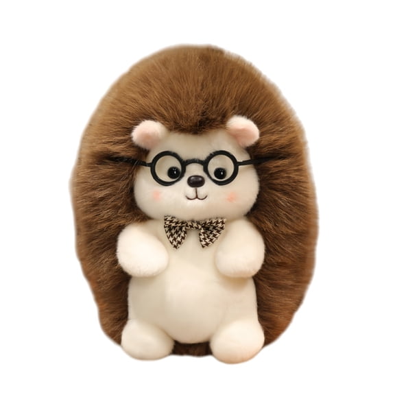 Chubby Hedgehog Plush Stuffed Animal-Lifelike  Desert Hedgehog Cute Animal Model Hedgehog Plush