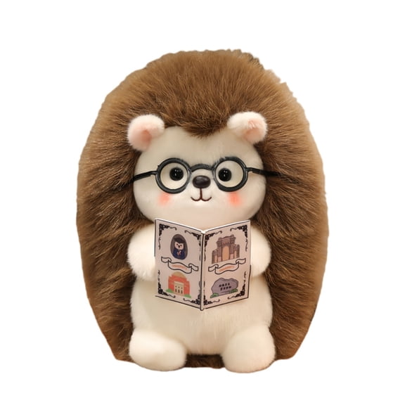 Chubby Hedgehog Plush Stuffed Animal-Lifelike  Desert Hedgehog Cute Animal Model Hedgehog Plush