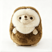 Chubby Hedgehog Stuffed Animal-Fluffy Soft Stuffed Hedgehog Plush Toy Cute Creativity Birthday Gift
