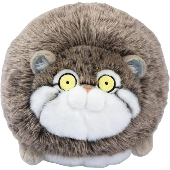 Chubby Pallas's Cat Plush Toy, Fat Manul Stuffed Animals Toys Doll, Soft Plush Stuffed Animal Plushie, Original Design Toy