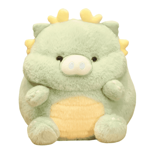 Chubby Pig Stuffed Animal, 11.8" Jumbo Plush for Sofa/Bedroom Huggable Decor