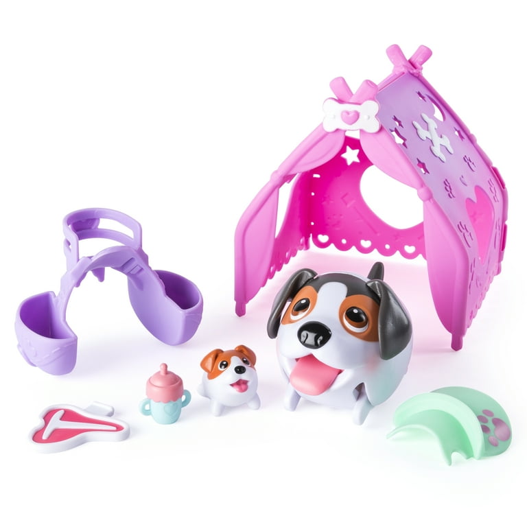 Chubby Puppies Friends Camping Pups Tent Playset Beagle