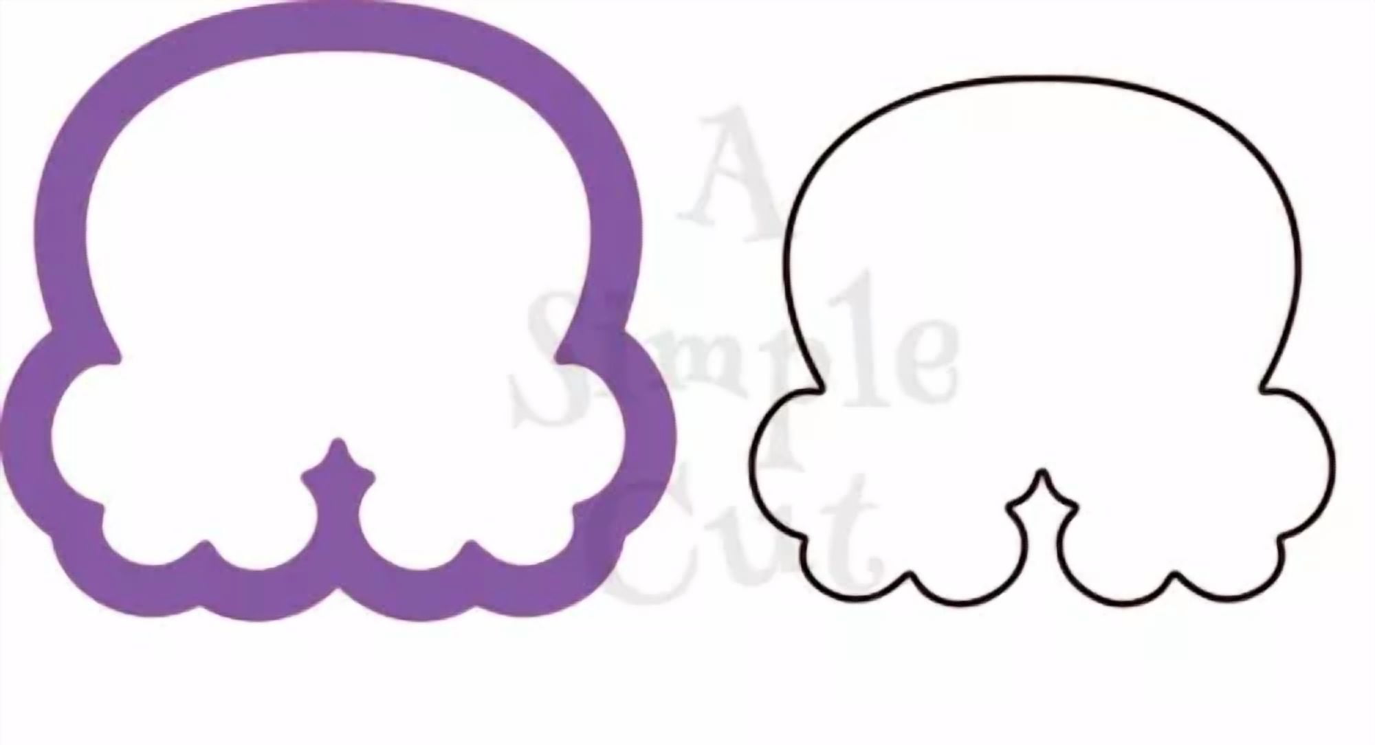 Chubby Rainbow Cookie Cutter