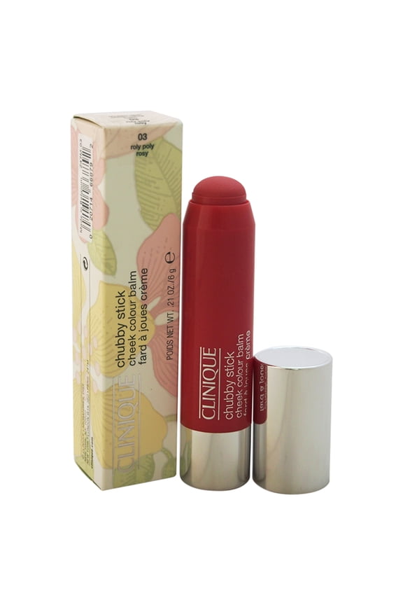 Chubby Stick Cheek Colour Balm - # 03 Roly Poly Rosy by Clinique for Women - 0.21 oz Lipstick