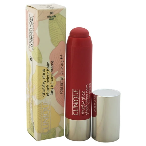 Chubby Stick Cheek Colour Balm - # 03 Roly Poly Rosy by Clinique for Women - 0.21 oz Lipstick