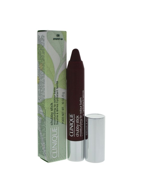 Chubby Stick Moisturizing Lip Colour Balm - # 08 Graped-Up by Clinique for Women - 0.1 oz Lipstick