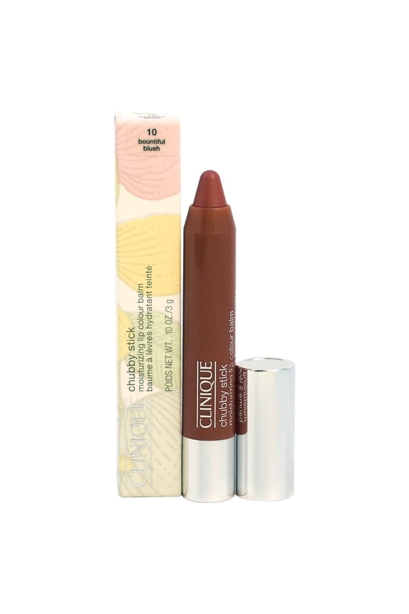 Chubby Stick Moisturizing Lip Colour Balm - # 10 Bountiful Blush by Clinique for Women - 0.1 oz Lips