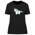 thumbnail image 1 of Chubby Unicorn With Quote T-Shirt Women -Image by Shutterstock, Female x-Large, 1 of 2