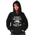 thumbnail image 1 of Chubby Unicorns Need Love Too Rhino Hoodie Sweatshirt Women Brisco Brands S, 1 of 6
