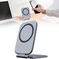 thumbnail image 1 of ChubbyDrive HideFold Ultra-Thin Foldable Magnetic Car Phone Mount 270° Adhesive Cell Phone Holder for Your Car/Gym/Mirror Compatible with iPhone & android, 1 of 9