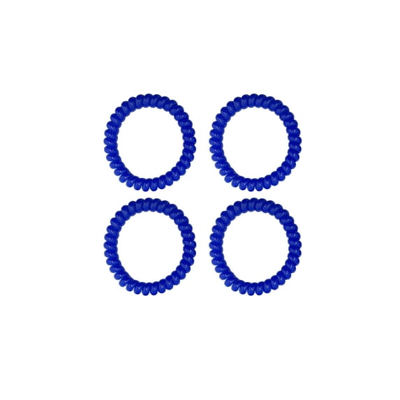 Chubuddy Spiralz Chewable Fidget 4 Bracelets (Blue) Calming for Autism