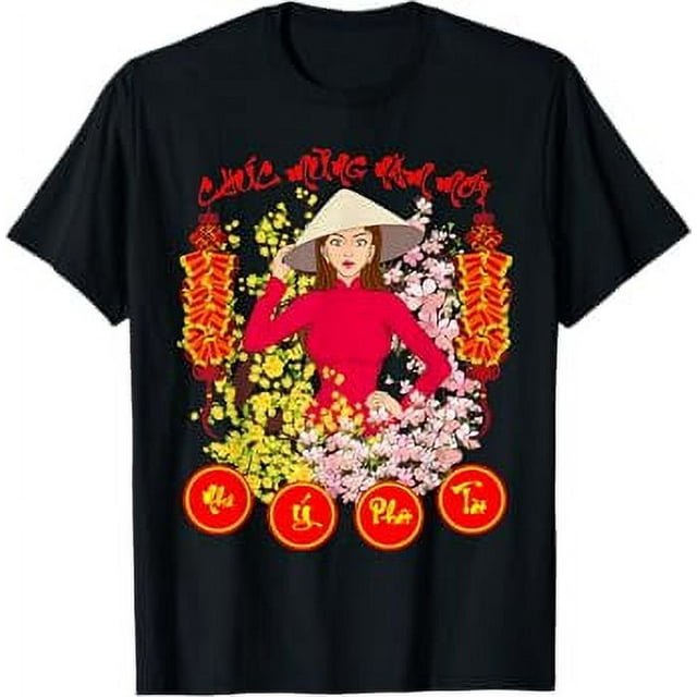 Chuc Mung Nam Moi 2025 Vietnamese Lunar New Year 2025 Womens TShirt
