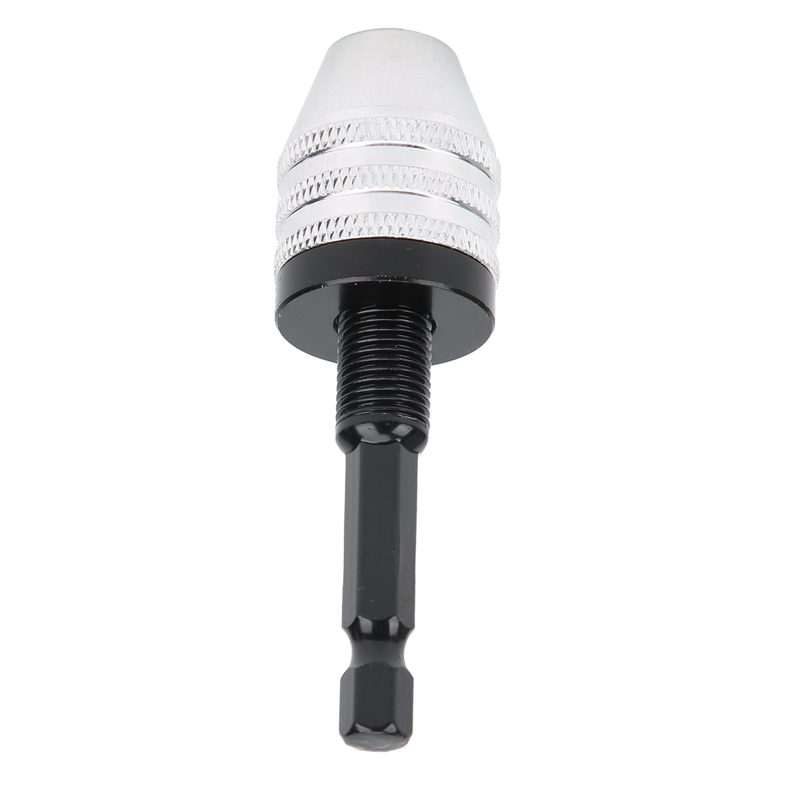 Chuck Adapter High Speed Steel 1/4in Hex Shank 3Jaw Drill Bit