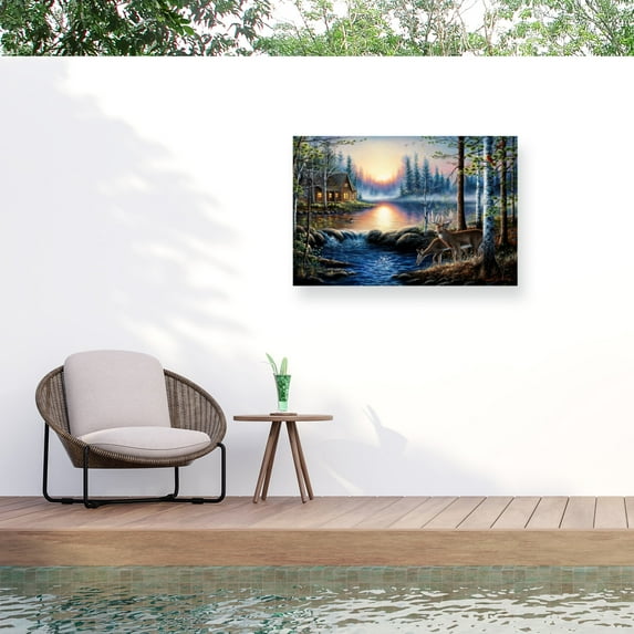 Chuck Black 'Total Bliss' Outdoor All-Weather Wall Decor