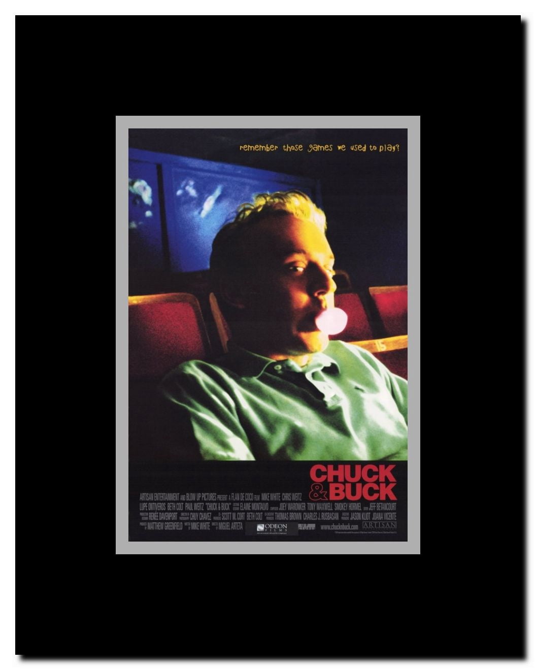 Chuck & Buck Framed Movie Poster