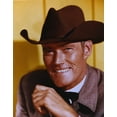 thumbnail image 1 of Chuck Connors smiling in Suit with Hat Photo Print (8 x 10), 1 of 1