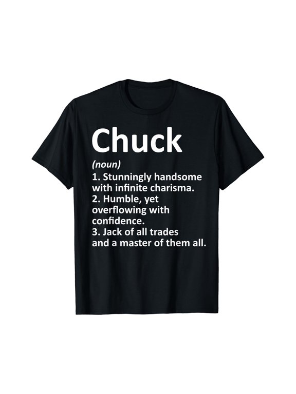 Chuck Definition Name T T-Shirt