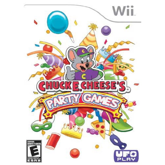 Restored Chuck E. Cheese's Party Games Physical for Nintendo Wii