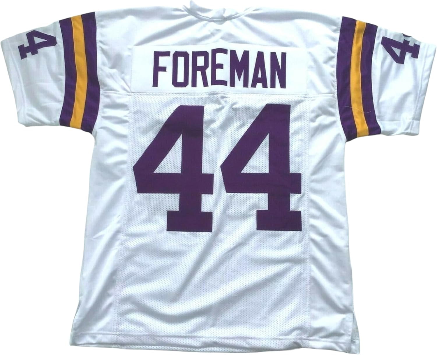 Chuck Foreman White Jersey Stitched Custom Football New No Brand Logos X Large Walmart