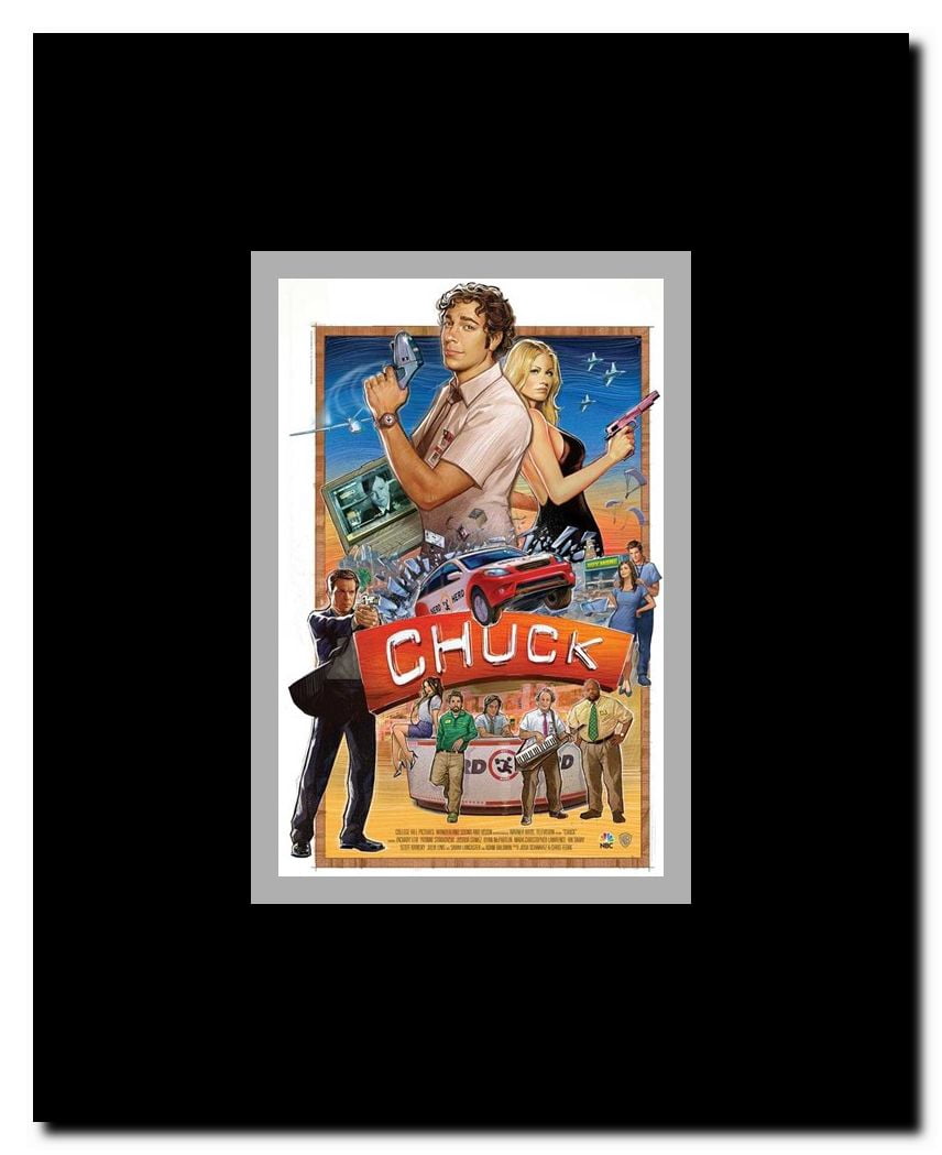 Chuck Framed Movie Poster