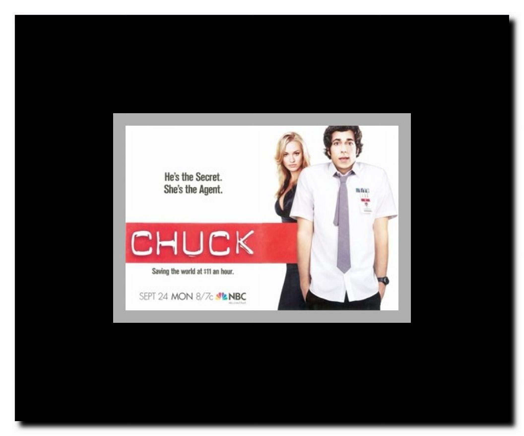 Chuck Framed Movie Poster