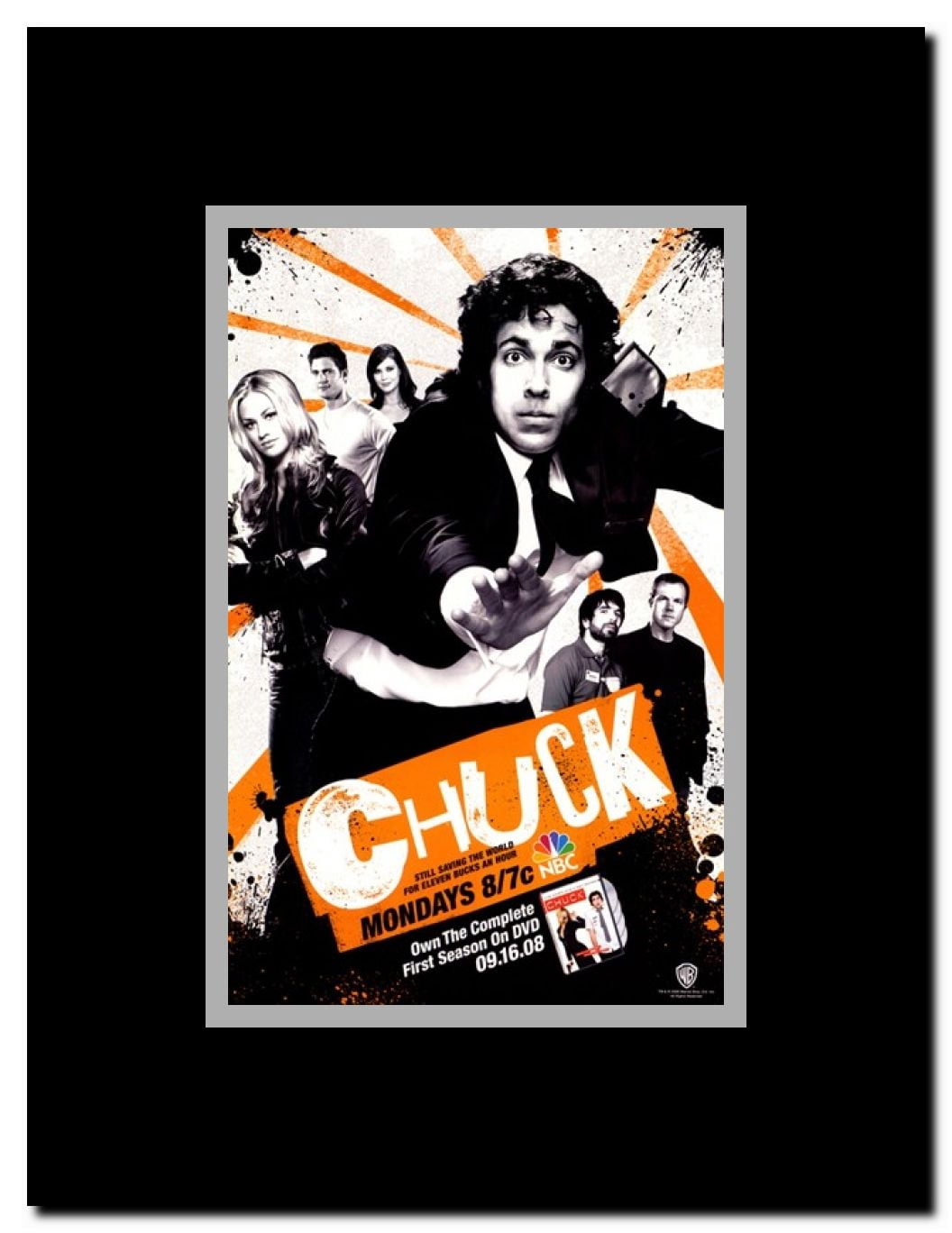 Chuck Framed Movie Poster