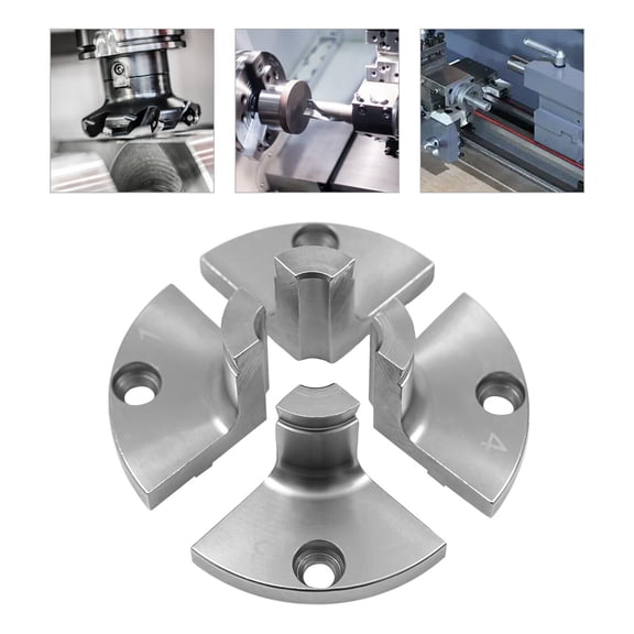 Chuck Jaw Set, Wood Lathe Chuck Accessory, Jaws for Woodworking