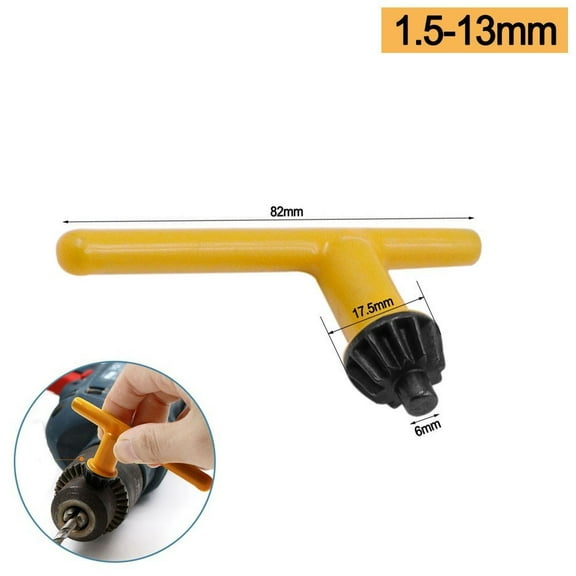 Chuck Key Set Drill Bits 6/10/13/16Mm Power Tool Tools Diy 0.6Mm-16Mm 1.5Mm-13Mm