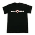 thumbnail image 1 of Chuck Nerd Herd Logo Black Adult T-Shirt, 1 of 2