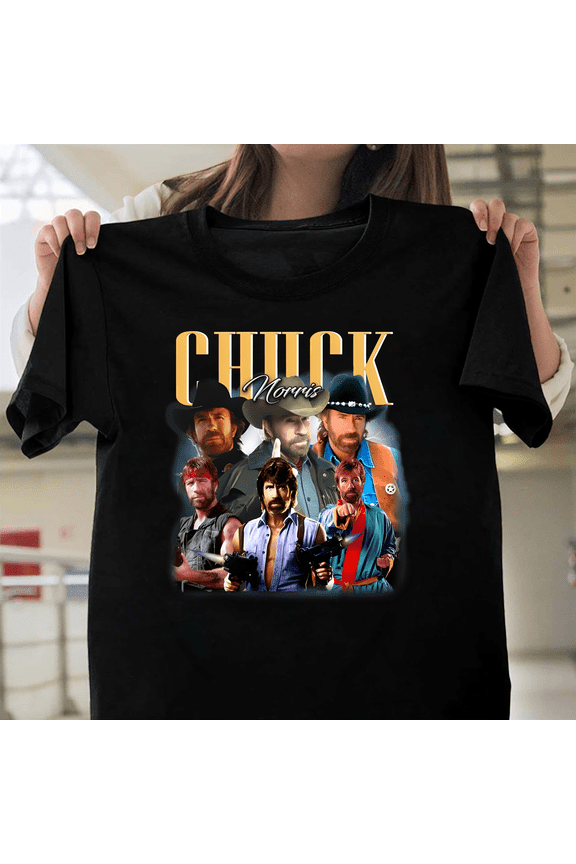 Chuck Norris Walker Texas Ranger Actor Martial Artist Legend Vintage V50871 Unisex T-Shirt, Size Up to 5XL