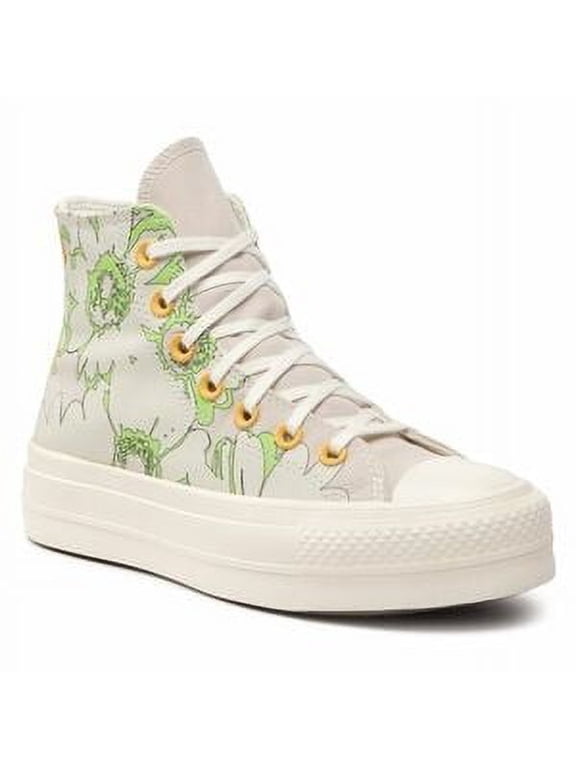 Chuck Taylor All Star Lift Platform Crafted Florals Size 7.5M