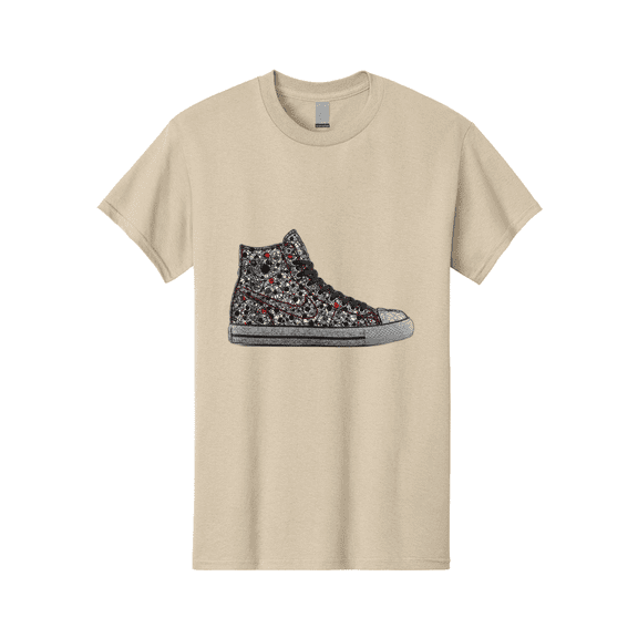 Chuck-Taylor-All-Star Mens Graphic Tee, 100% Cotton, Casual Summer Wear