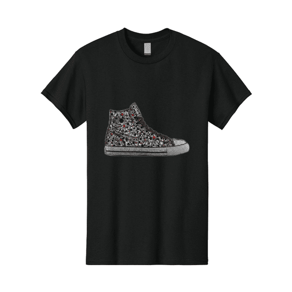 Chuck-Taylor-All-Star Mens Graphic Tee, 100% Cotton, Casual Summer Wear