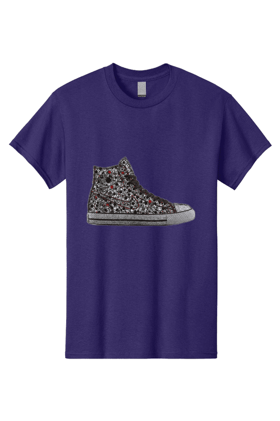 Chuck-Taylor-All-Star Mens Graphic Tee, 100% Cotton, Casual Summer Wear