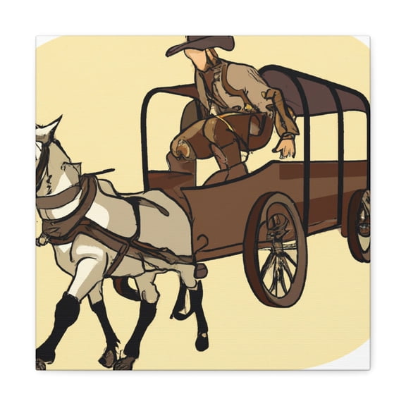 Chuck Wagon Masterpiece - Canvas