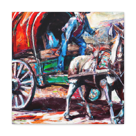 "Chuck Wagon Realism" - Canvas