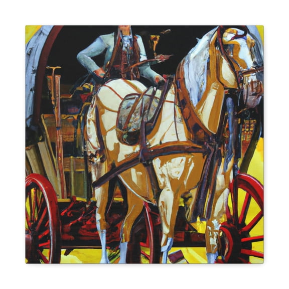 Chuck Wagon Splendor - Canvas