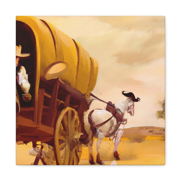 Chuck Wagon Triumphant - Canvas