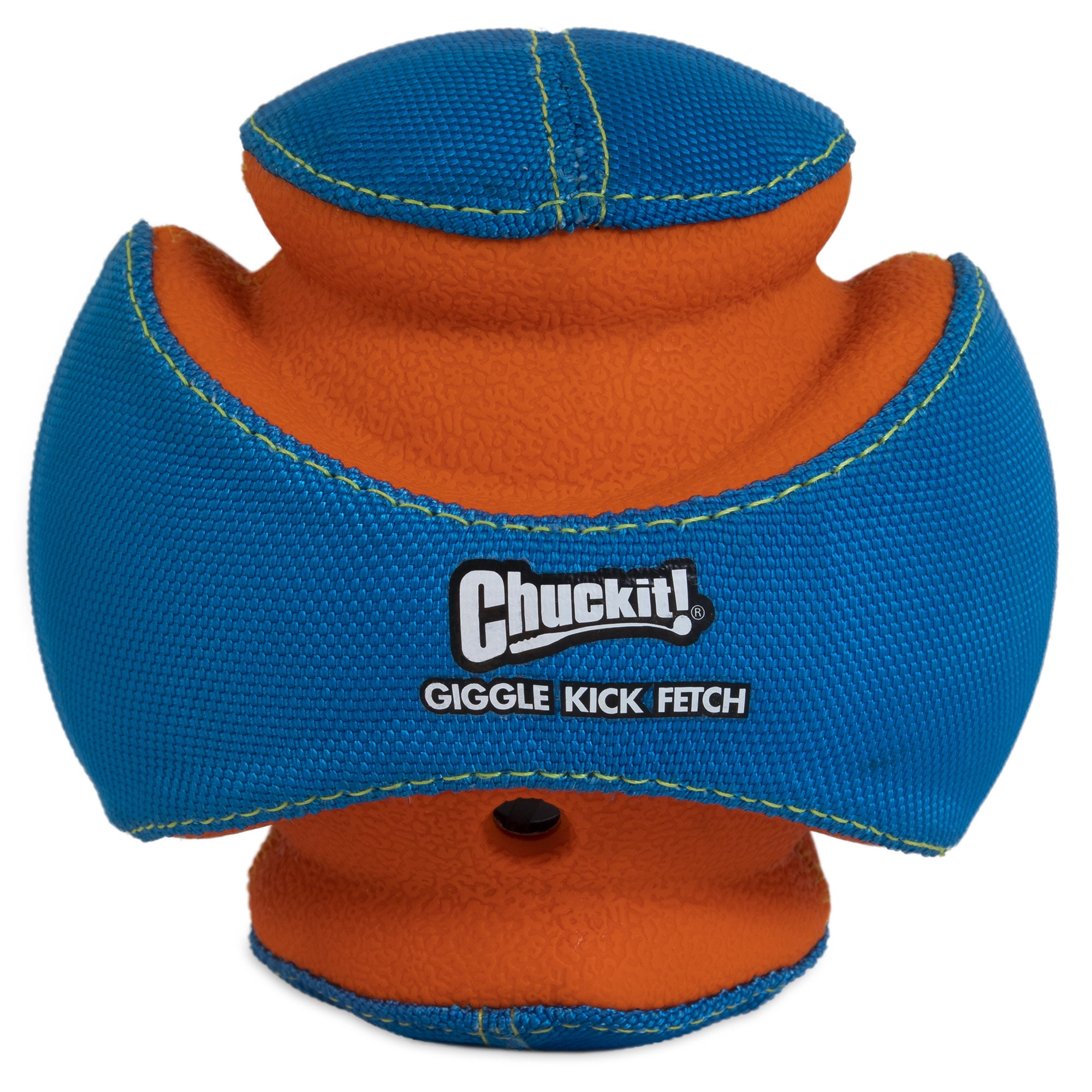 ChuckIt Kick Fetch Dog Toy Glow Ball with Giggle Sounds Small 5.5