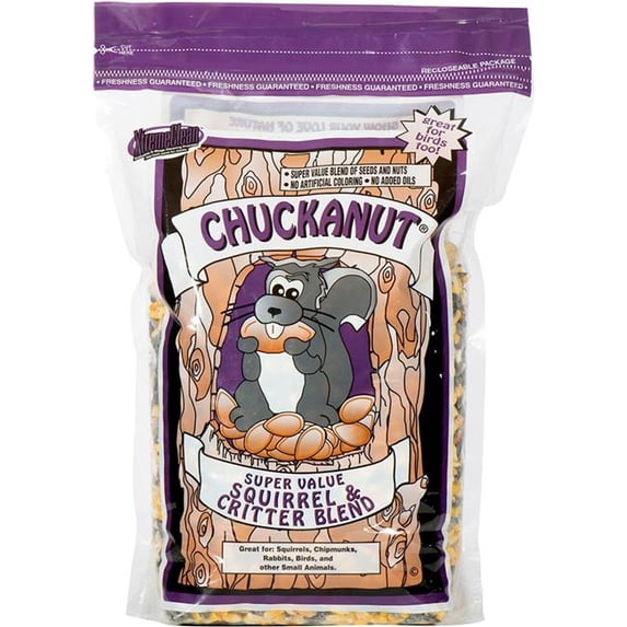 Chuckanut 338 Chuckanut Super Value Squirrel & Critter Blend, 4 lbs ...