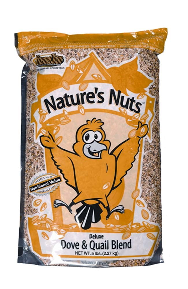CHUCKANUT PRODUCTS Autumn Food Chuckanut Natures Nuts Deluxe Dove Quail Blend Economical Mix 5 lb