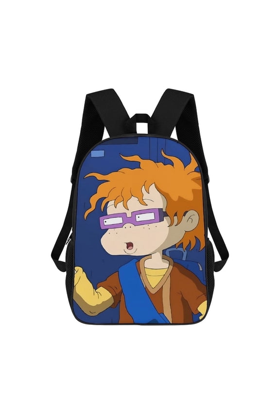 Chuckie-Finster Backpack, Bookbag with Adjustable Shoulder Straps And Large Zip Compartment, Unisex Travel Bags 17 Inch