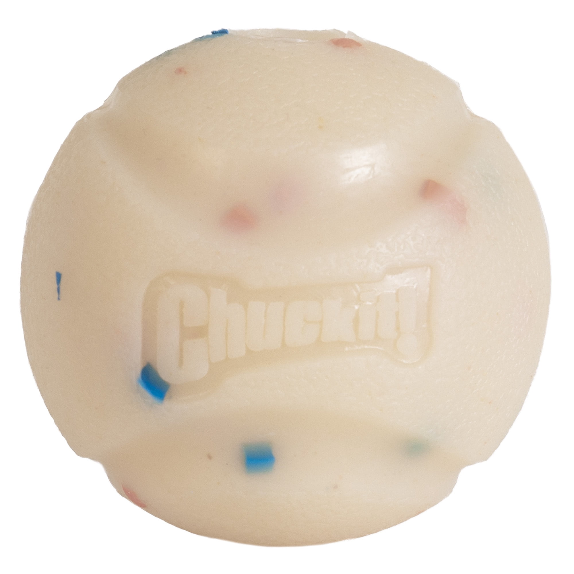 Chuckit! Birthday Fetch Dog Ball, Medium 2.5" Fetch Toy for Dogs, for Pets 20-60 lbs, Pack of 1, Multicolor