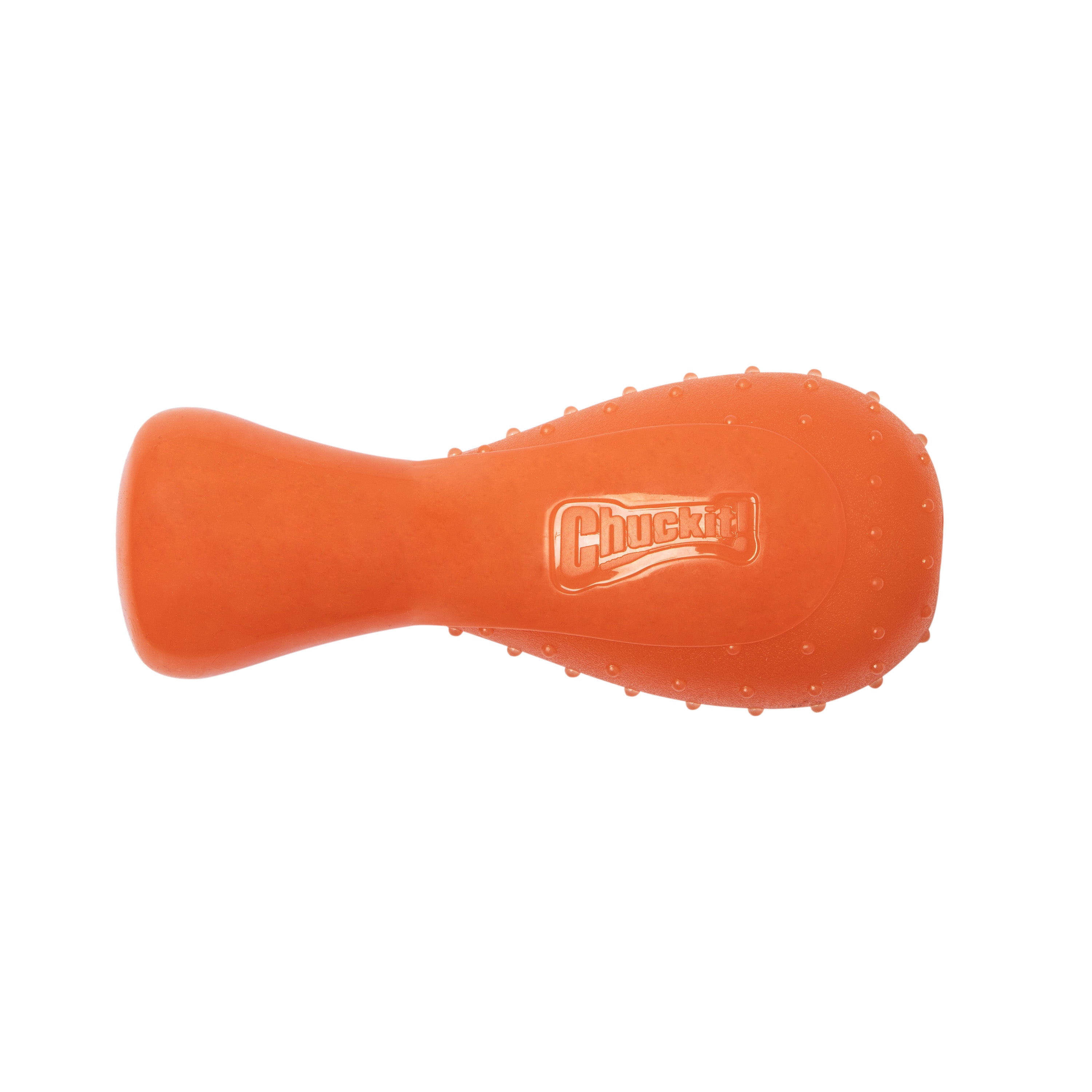 Chuckit! Crunch Drumstick Treat Puzzle Dog Toy, Medium, Orange – Turkey‑Scented Treat & Chew Toy for Dogs 20–50 lb, Pack of 1